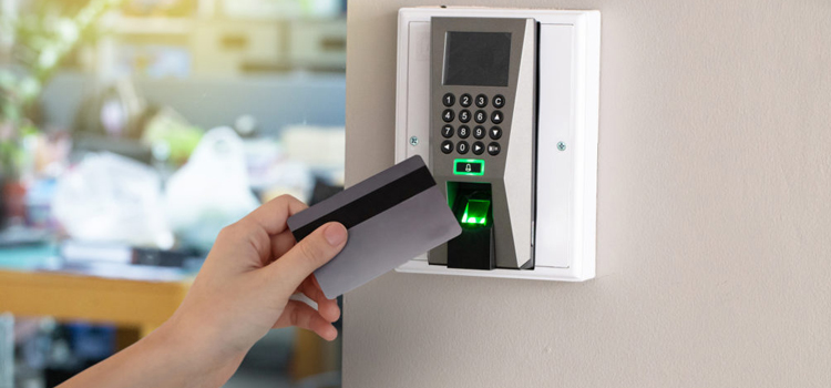 key card entry system Mayflower Village