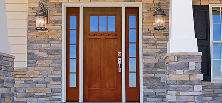 residential entry door repair Mayflower Village